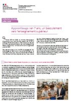 Apprentissage : en 7 ans, un basculement vers l'enseignement supérieur
