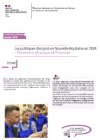 Les politiques d'emploi en Nouvelle-Aquitaine en 2024