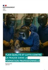 Plan qualité et lutte contre la fraude dans la formation professionnelle