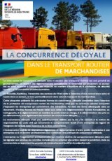 Lutte contre la concurrence déloyale dans le transport routier de marchandises : une affaire de tous 