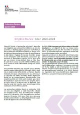 Emplois francs : bilan 2020-2024
