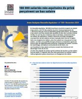 180 000 salariés néo-aquitains du privé percoivent un bas salaire