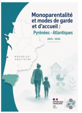 Familles monoparentales et modes de garde/accueil Pyrénées-Atlantiques 