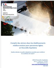 L'emploi des séniors dans les établissements médico-sociaux pour les personnes agées en Nouvelle-Aquitaine