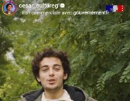 Lundi 25 novembre : les élections TPE commencent. L'influenceur César culture G vous explique pourquoi voter !