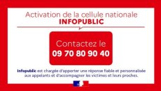  Incendies en Gironde - Activation de la cellule nationale INFOPUBLIC 