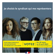 Élection syndicale TPE 2021 : Informez-vous et votez !